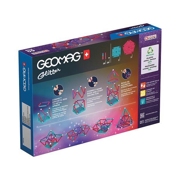GEOMAG Glitter 60 dílků
