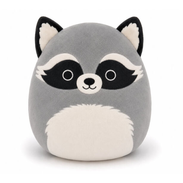 SQUISHMALLOWS Šedý mýval - Galci, 30 cm