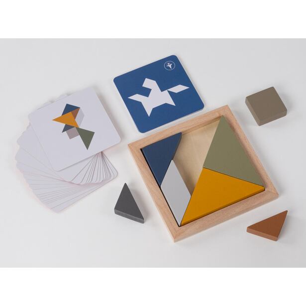 RECENTTOYS Tangram 4 elementy - voda