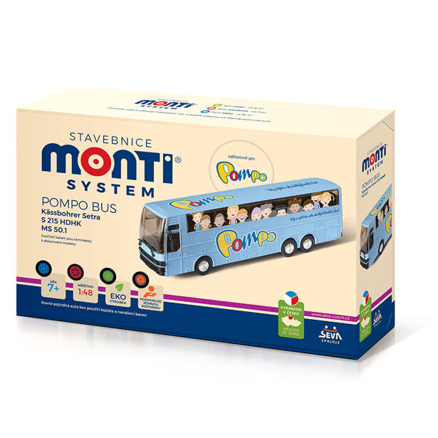 SEVA Monti System Pompo Bus Kässbohrer Setra S 215 HDHK MS 50.1