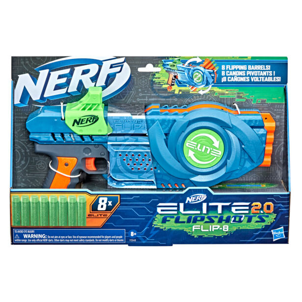 Hasbro NERF Elite 2.0 Flip 8