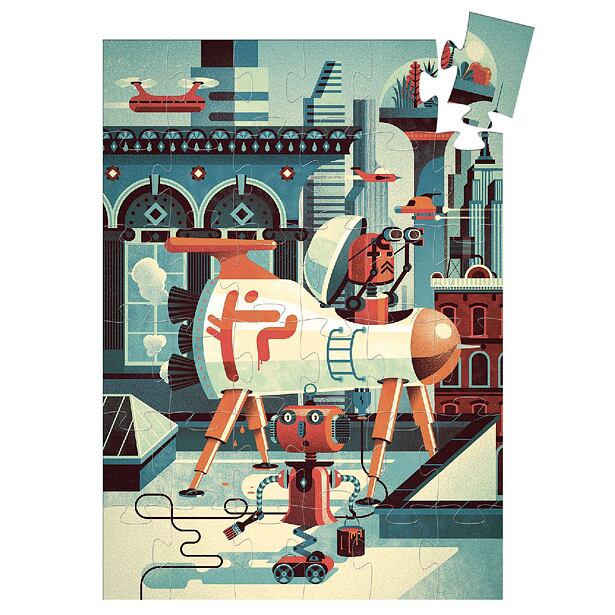 Puzzle - Robot Bob - 36 dílků