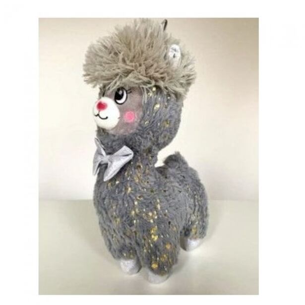 InnoGIO Plyšová hračka ALPACA Grey 30cm