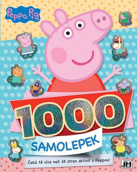 Jiri Models 1000 samolepek  aktivity Peppa