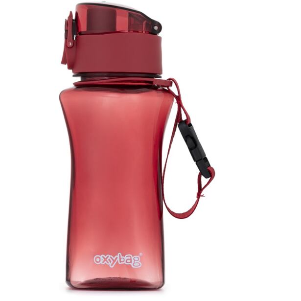 OXYBAG Láhev na pití 400 ml TRITAN - pastel red