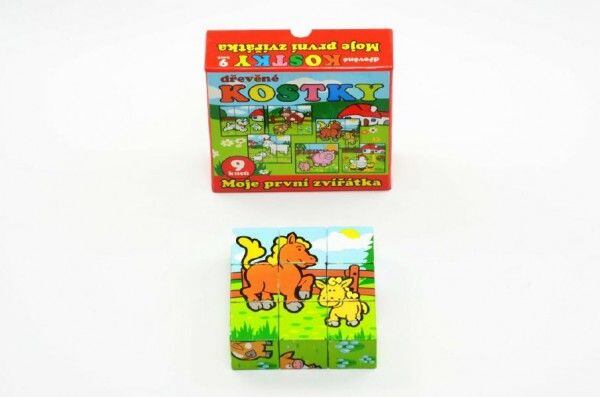 Teddies Kostky - Moje první zvířátka