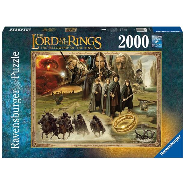 Ravensburger Pán prstenů: Společenstvo prstenu Puzzle 2000 dílků