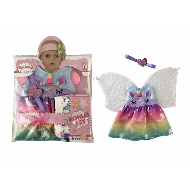 Šaty na panenku 30-38cm