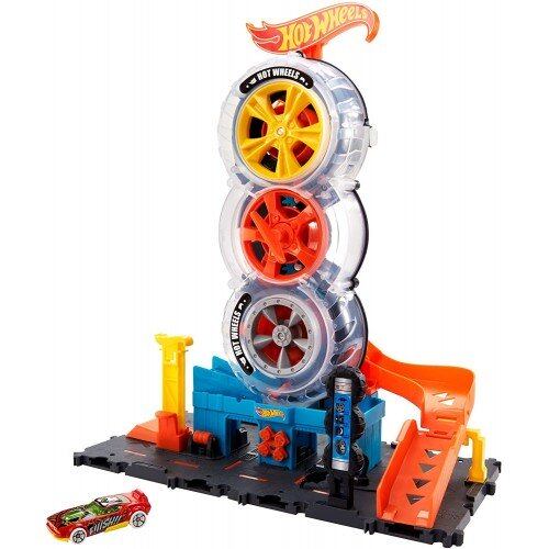 Mattel Hot Wheels City Superpneu obchod