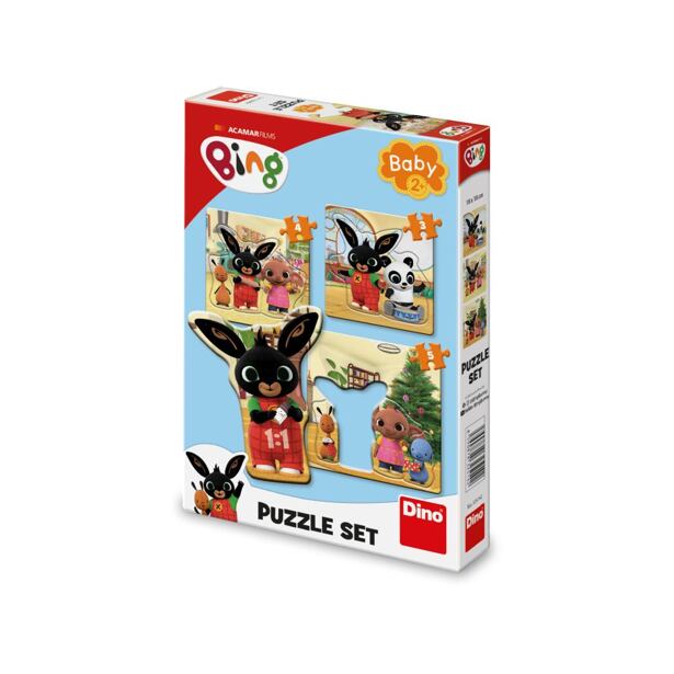 Dino Bing a kamarádi Baby puzzle