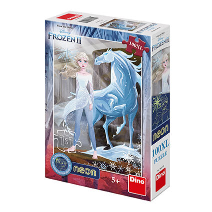 FROZEN II 100XL neon Puzzle NOVÉ