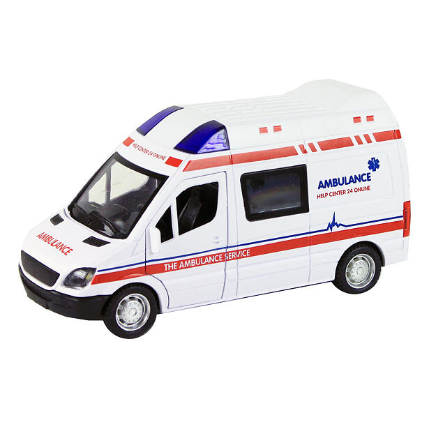 Rappa Kovová sanitka - auto se zvukem a světlem