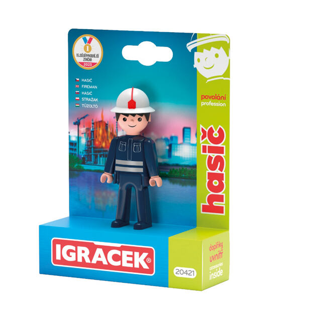 Efko Igráček Hasič - figurka s příslušenstvím