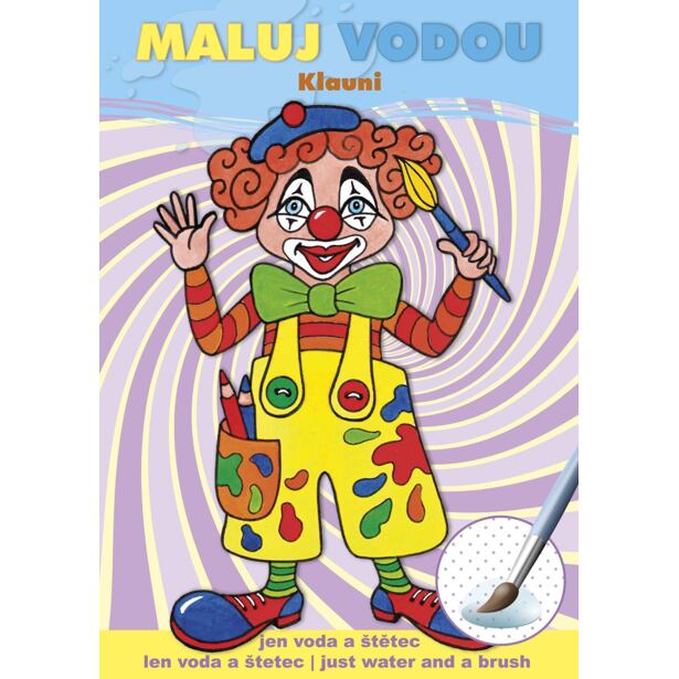 Akim Maluj vodou A5 - Klauni