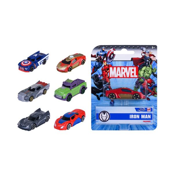 Majorette Marvel Autíčko, 6 druhů