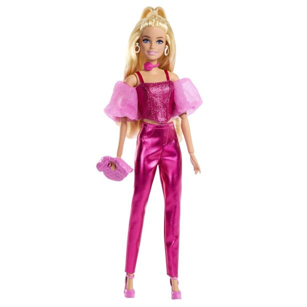 Mattel Barbie DeLuxe Modelka růžový korzet