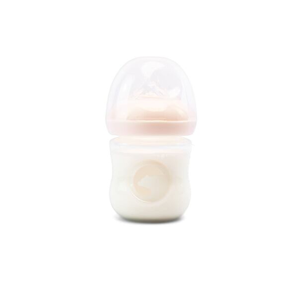Kidnort Kojenecká lahvička Blabaer 125ml béžová 0-3m