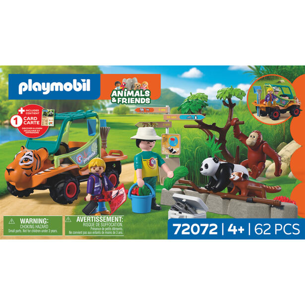 Playmobil Vozidlo ošetřovatele zvířat