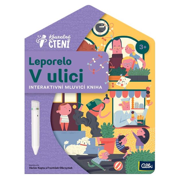 Albi Kouzelné čtení Leporelo V ulici