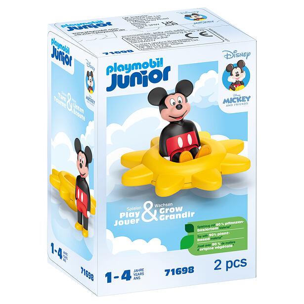 Playmobil Junior & Disney: Mickeyho otočné slunce s funkcí chrastítka