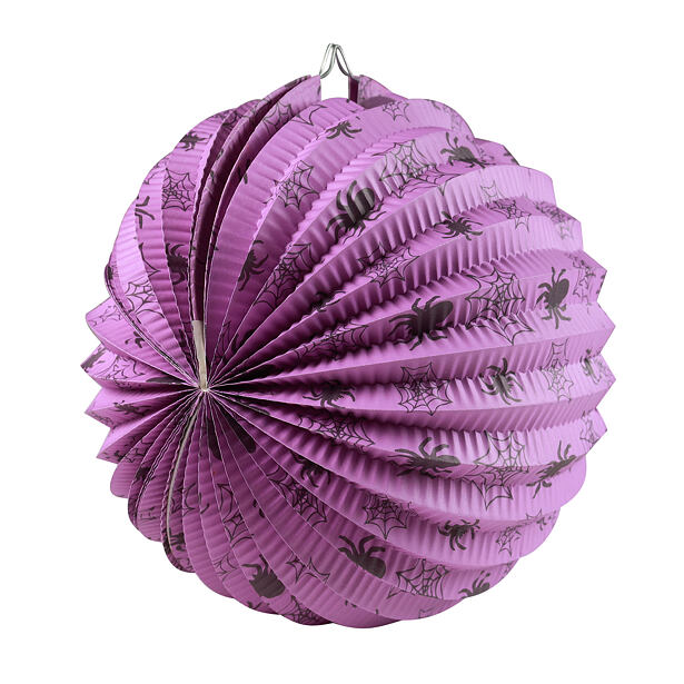 Rappa Lampion Halloween pavouci 25 cm