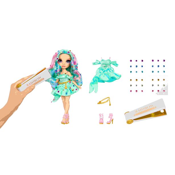 Rainbow High Be Dazzling Fashion panenka - Celine Turquoise (Teal)