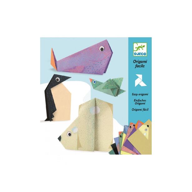 DJECO Origami skládačka Polární zvířátka
