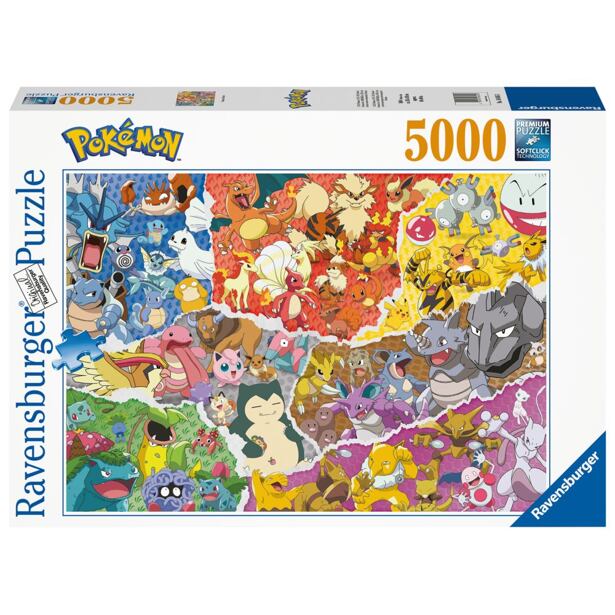 Ravensburger Pokémon Puzzle 5000 dílků