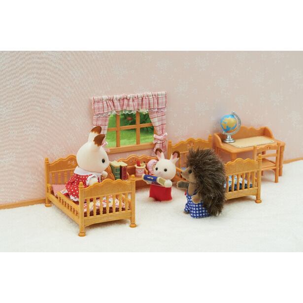 Sylvanian Families Set - dětský pokoj s palandou