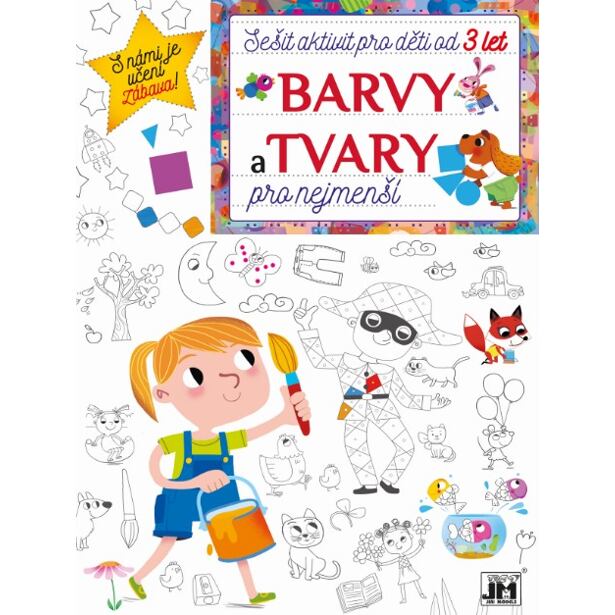 Jiri Models Sešit aktivit Barvy a tvary pro nejmenší