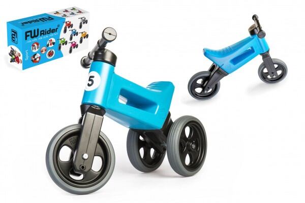 FUNNY WHEELS Odrážedlo Rider Sport 2v1 modré