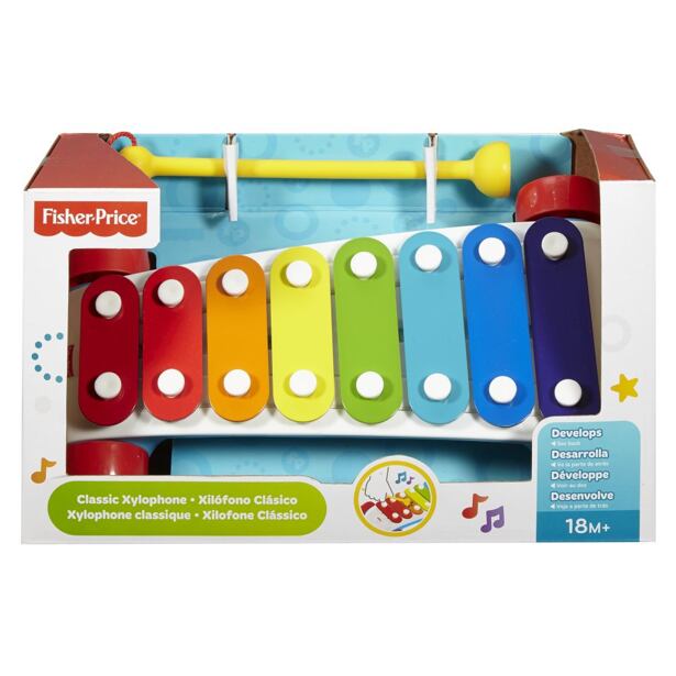 Fisher Price Zábavný tahací xylofon