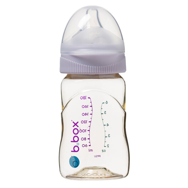 b.box Antikoliková kojenecká láhev 180 ml - růžová