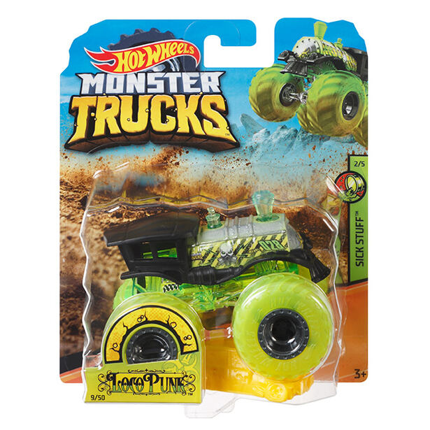 Mattel Hot Wheels Monster Truck Kaskadérské kousky, více druhů