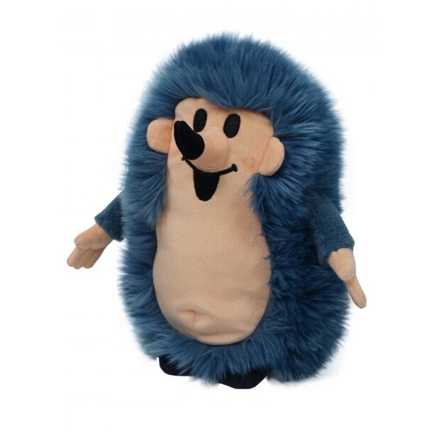 Moravská ústředna Ježek 28cm, modrý (Krtek) plyš