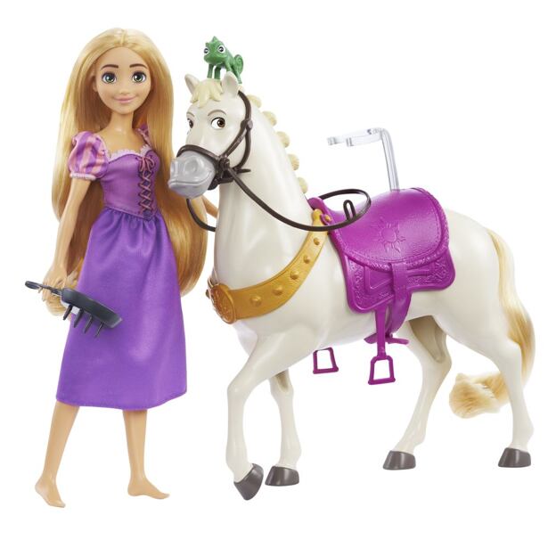 Mattel Disney Princess Panenka Locika a Maximus