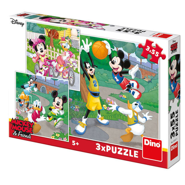 Walt Disney Mickey a Minnie sportovci 3x55D