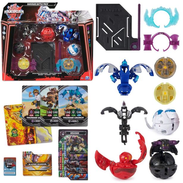 Spin Master Bakugan 5 balení Speciální útok S6, více druhů