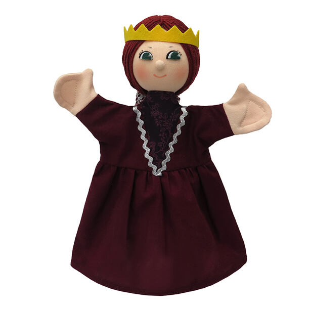 Moravská ústředna maňásek královna Isabel 28 cm