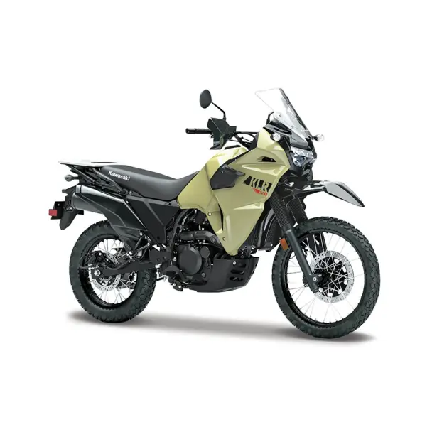 Maisto Motocykl, Kawasaki KLR® 650, Khaki černá, 1:18