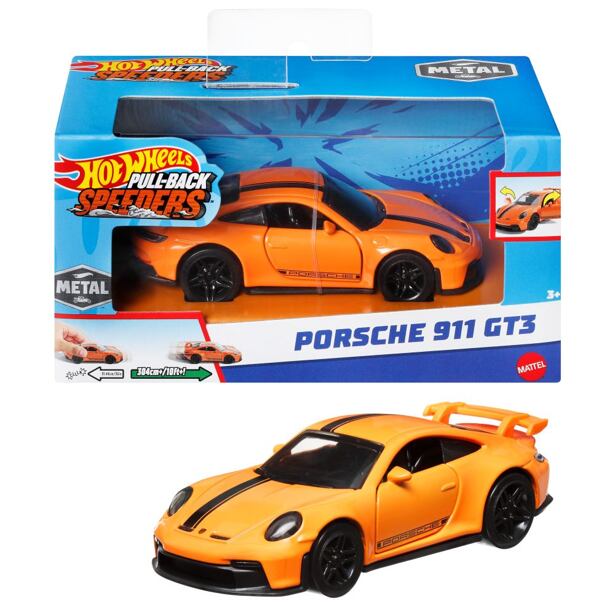 Mattel Hot Wheels Natahovací auto 1:43, více druhů
