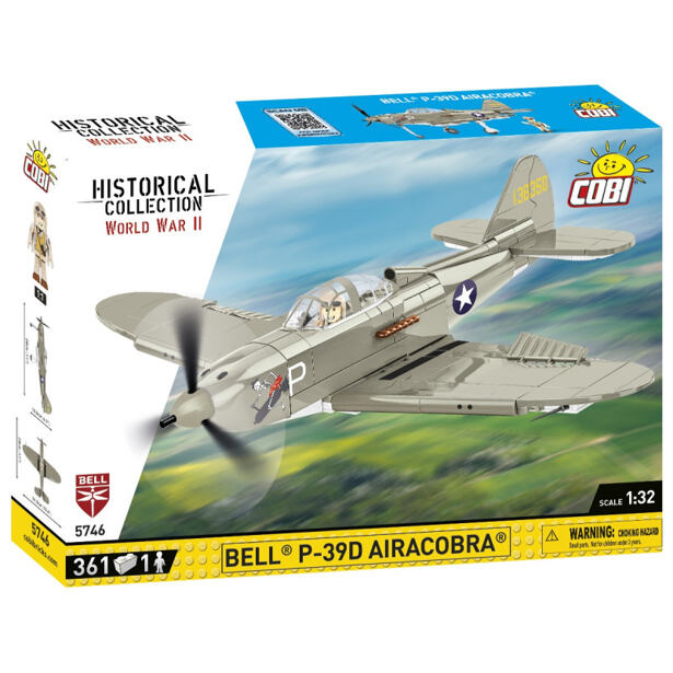 Cobi II WW Bell P-39D Airacobra, 1:32