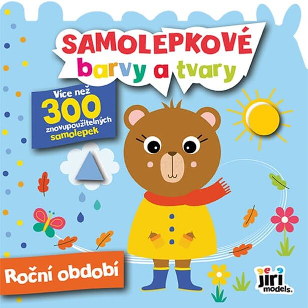Jiri Models Samolepkové barvy a tvary pro nejmenší Roční období