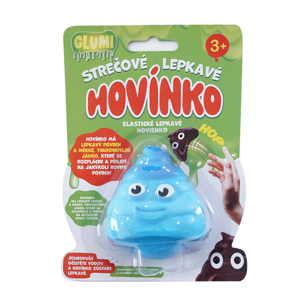 GLUMI Strečové lepkavé hovínko, více barevné