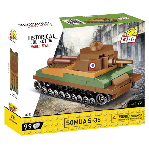 Cobi II WW Somua S-35, 1:72