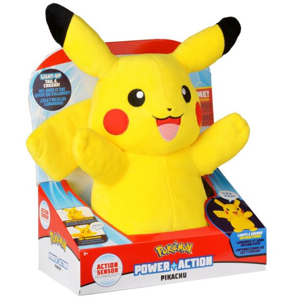 Orbico Pokémon Power Action Pikachu - interaktivní plyš NEW