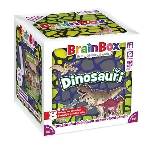 BrainBox Dinosauři CZ