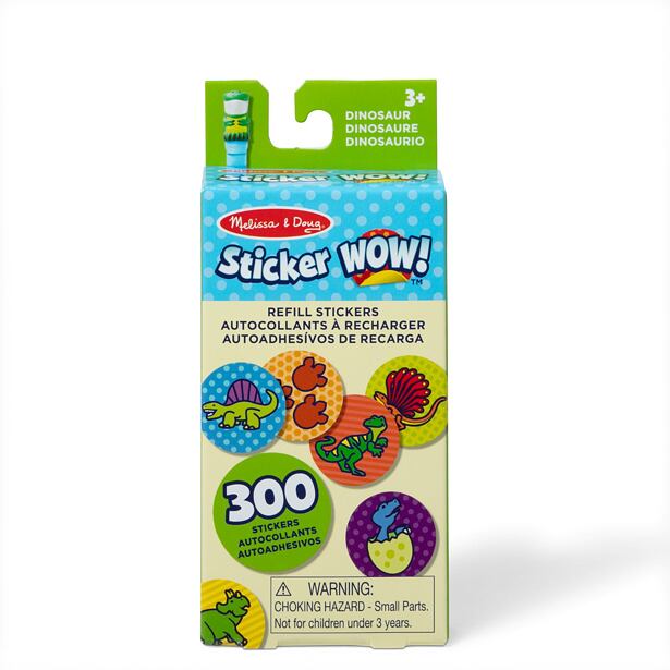 Melissa & Doug Sticker WOW! - Náplň Dinosaurus
