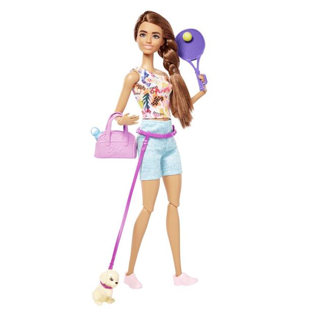 Mattel Barbie Wellness panenka - sportovní den