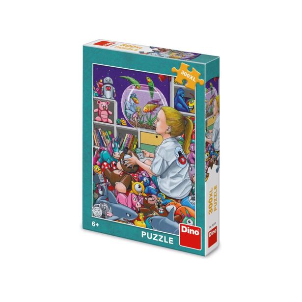 Dino Pro Anežku 300 dílků XL Puzzle